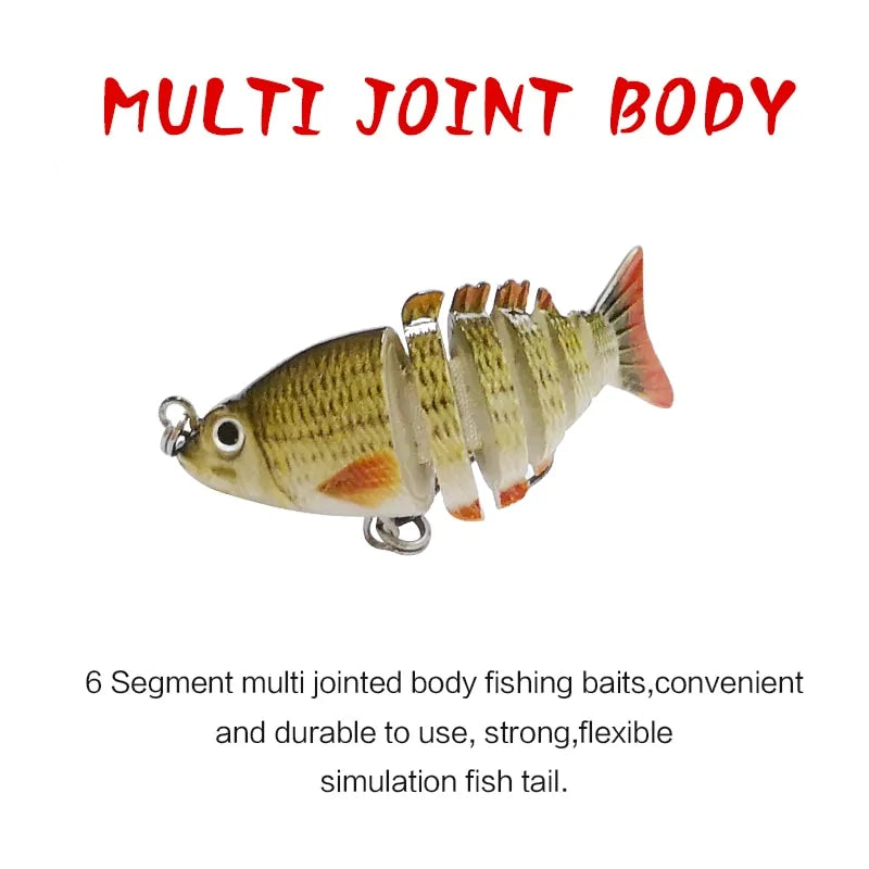 Mini Multi Jointed Swimbait Fishing Lure