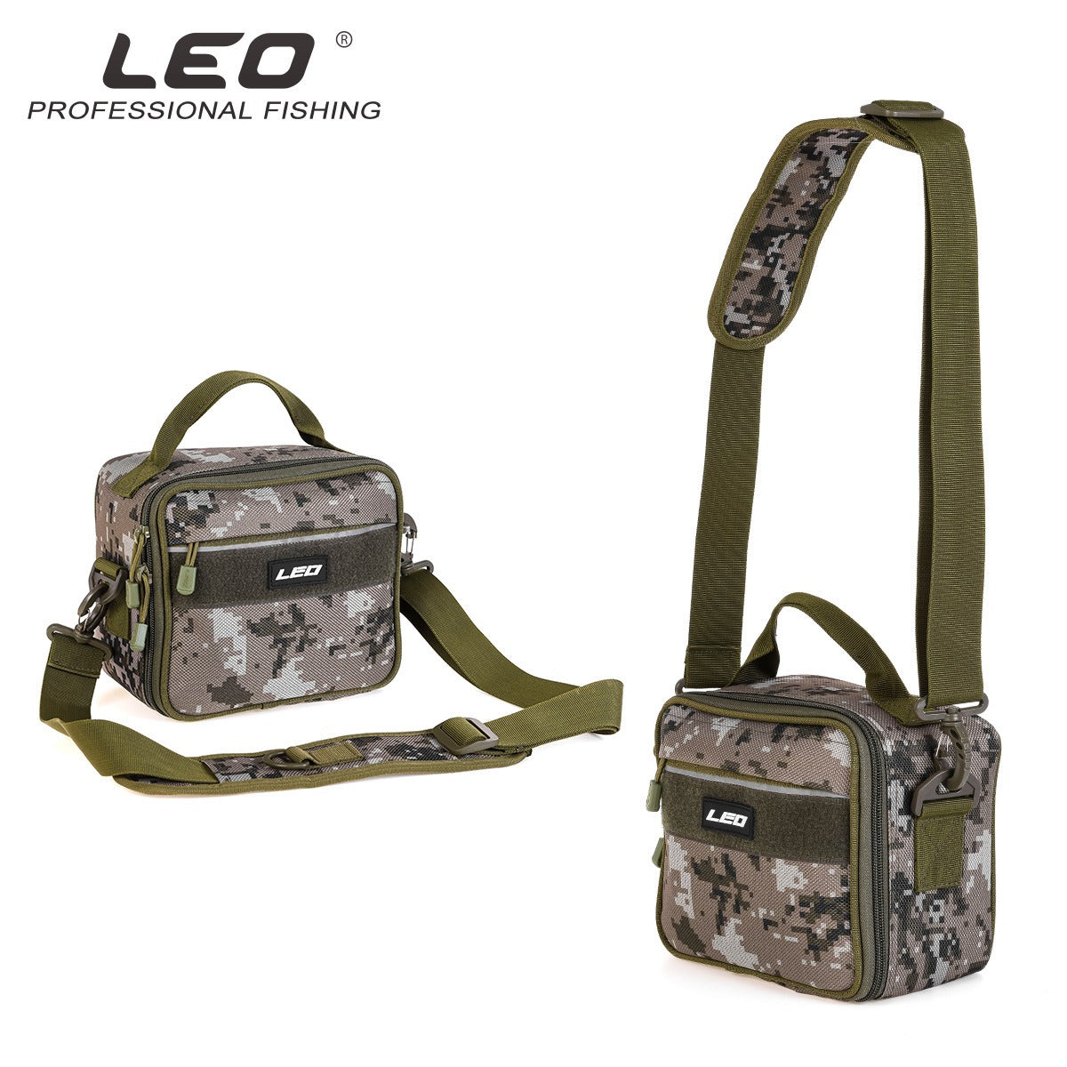 28163 LEO Luya Small Square Bag Fishing Boat Bag Fishing Supplies Accessories Bag