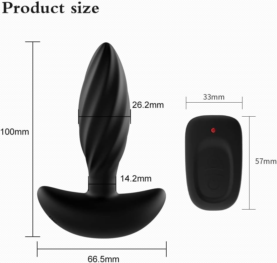 Anal Vibrators Butt Plugs Anal Trainer With 16 Vibration Modes For stimulation of the clitoris vagina anus Waterproof Silicon