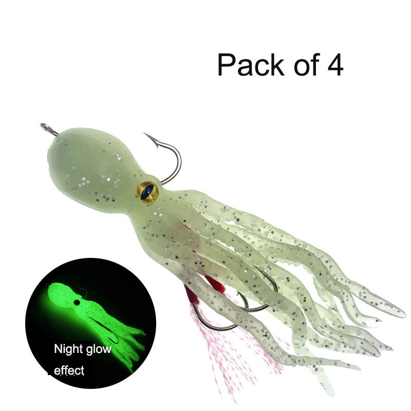 Biomimetic Octopus Squid Octopus Soft Bait 11cm