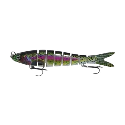 Multi-Knot Fish Soft Bait Fishing Lure - 13.5cm