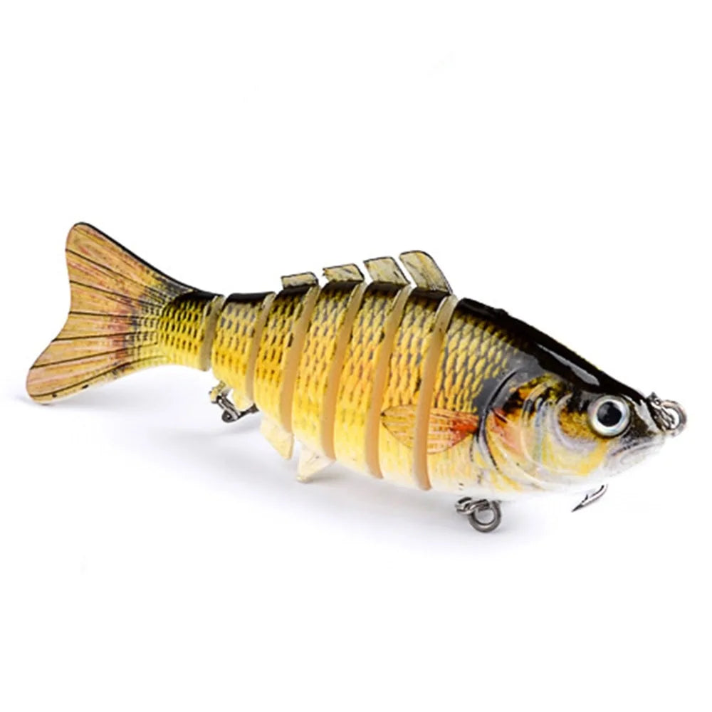 Artificial Minnow Multi-section Wobbler Fishing Bait