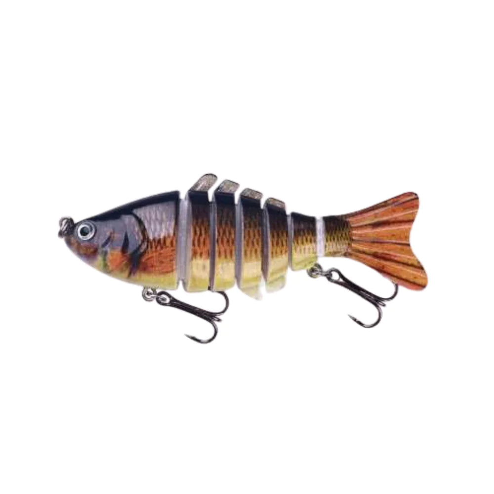 Multi-Knot Fish Soft Bait Fishing Lure - 10cm